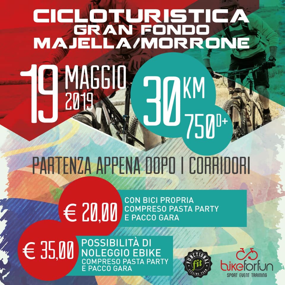 Cicloturistica Majella Morrone 17052019 locandina