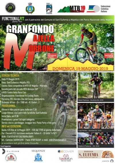 Abruzzo Mtb Cup: il 19 maggio secondo appuntamento stagionale con la Granfondo Majella Morrone